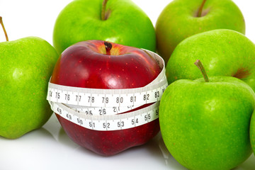 apples measured  the meter, sports apples