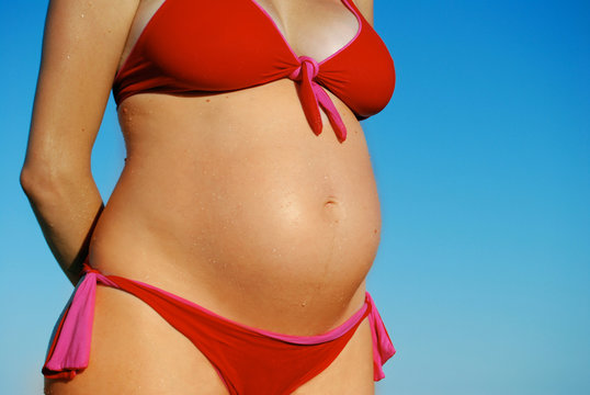embarazo,  biquini y verano