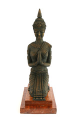 thai statue isolated - travel and tourism.