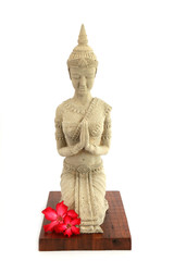 thai statue isolated - travel and tourism.