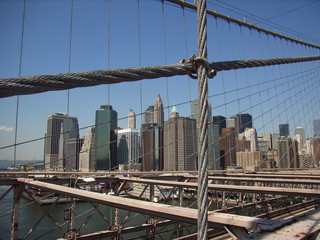 Fototapeta premium New York Brooklyn Bridge