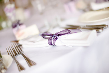 Wedding Table Setting