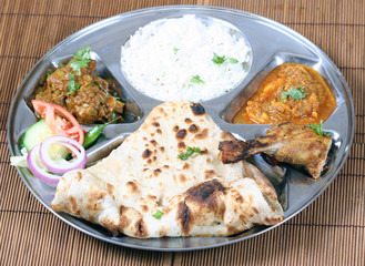 indian thali combo