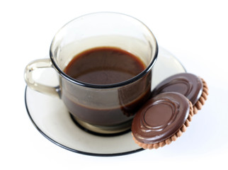 Cup with coffee