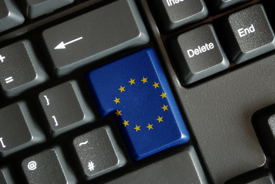 "EU flag" key on keyboard