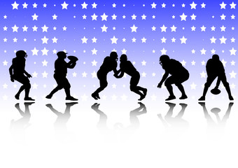 American football all stars