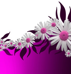 Pink Floral Background