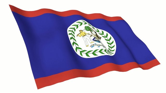 Belize Animated Flag