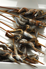 Alici alla piastra - Antipasti di pesce