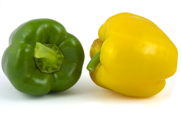 Two bell peppers