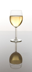 Glass of White Wine