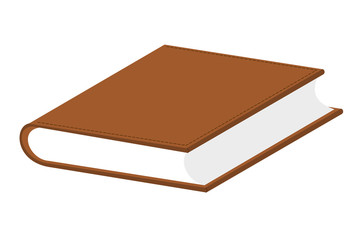 A leather covered book