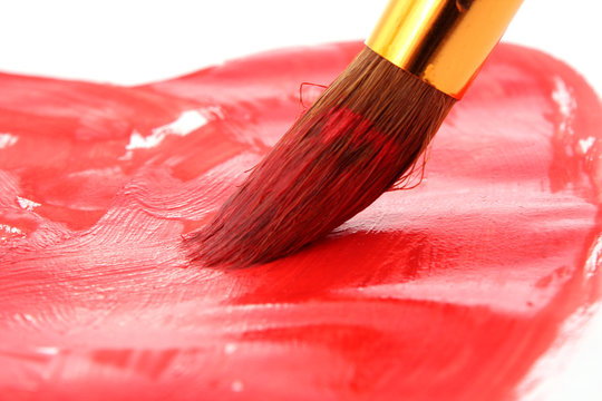 Brush drawing