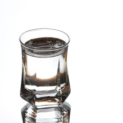 vodka on white
