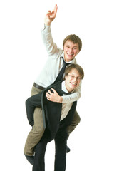 Two Young  Office Workers