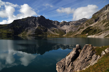 Brandnertal beim Lünersee
