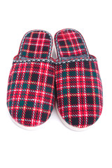 slippers on white background