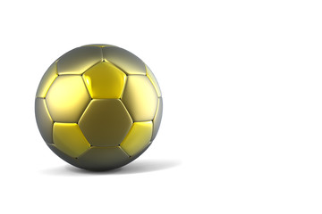 golden soccer ball