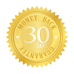 Money Back label
