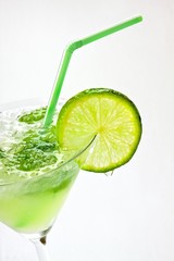 Margaritas with lime