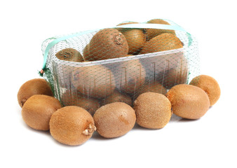 kiwi in and near the box