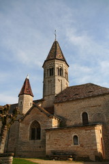 Fototapeta na wymiar Eglise romane de Clessé, Bourgogne