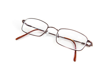 Eyeglasses on White