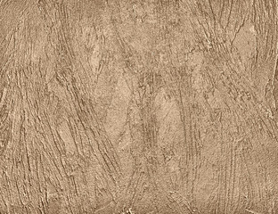 Brown cement wall - background