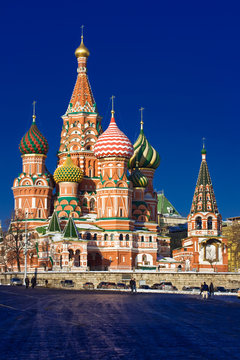 Saint Basil Cathedral on Red Square