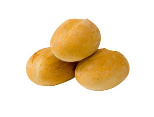 FRESHLY BAKED RYE BUNS