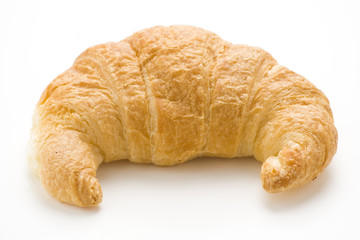 delicious continental breakfast of coffee and croissants