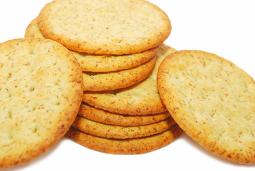 Crackers closeup
