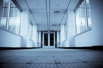 Office corridor