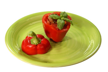 Gefuellte Paprikaschote