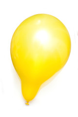 Balloon isolated on a white studio background.