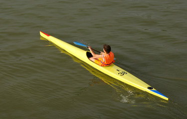 ENTRENO EN CANOA