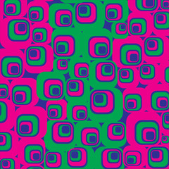 Stylish retro template.