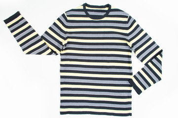 Stripped unisex sweater