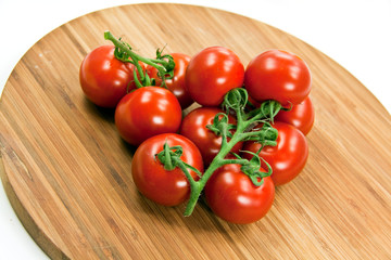 rispentomaten - freigestellt auf weiss