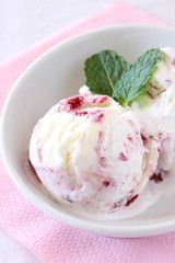 cherry ice-cream