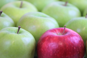 green apples