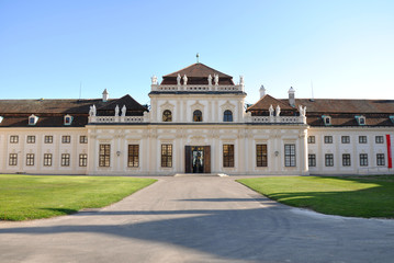 Fototapeta na wymiar Unteres Belvedere, Wien