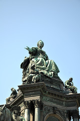 Fototapeta na wymiar Maria Teresa Denkmal, Wien
