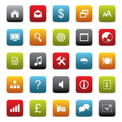 Colored Web Icons