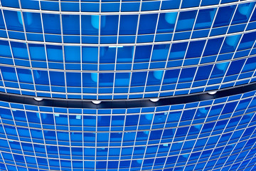 Obraz premium Abstract crop of skyscraper