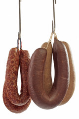 Hausmacherwurst am Haken
