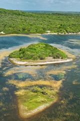 Lagoon Genipabu near Natal, North East of  Brazil