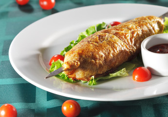 Hot Meat Dishes - Meat in Pastry