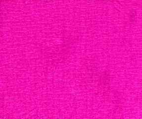 Papier crépon fuchsia.
