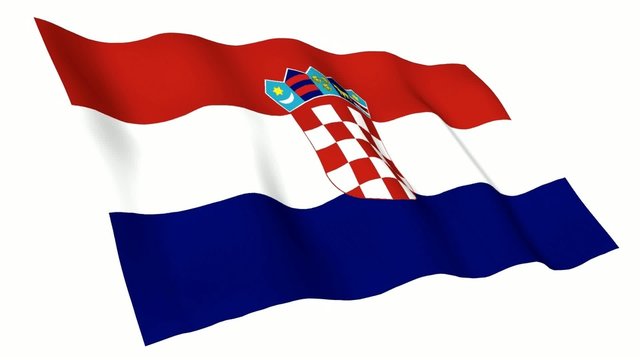 Croatia Animated Flag